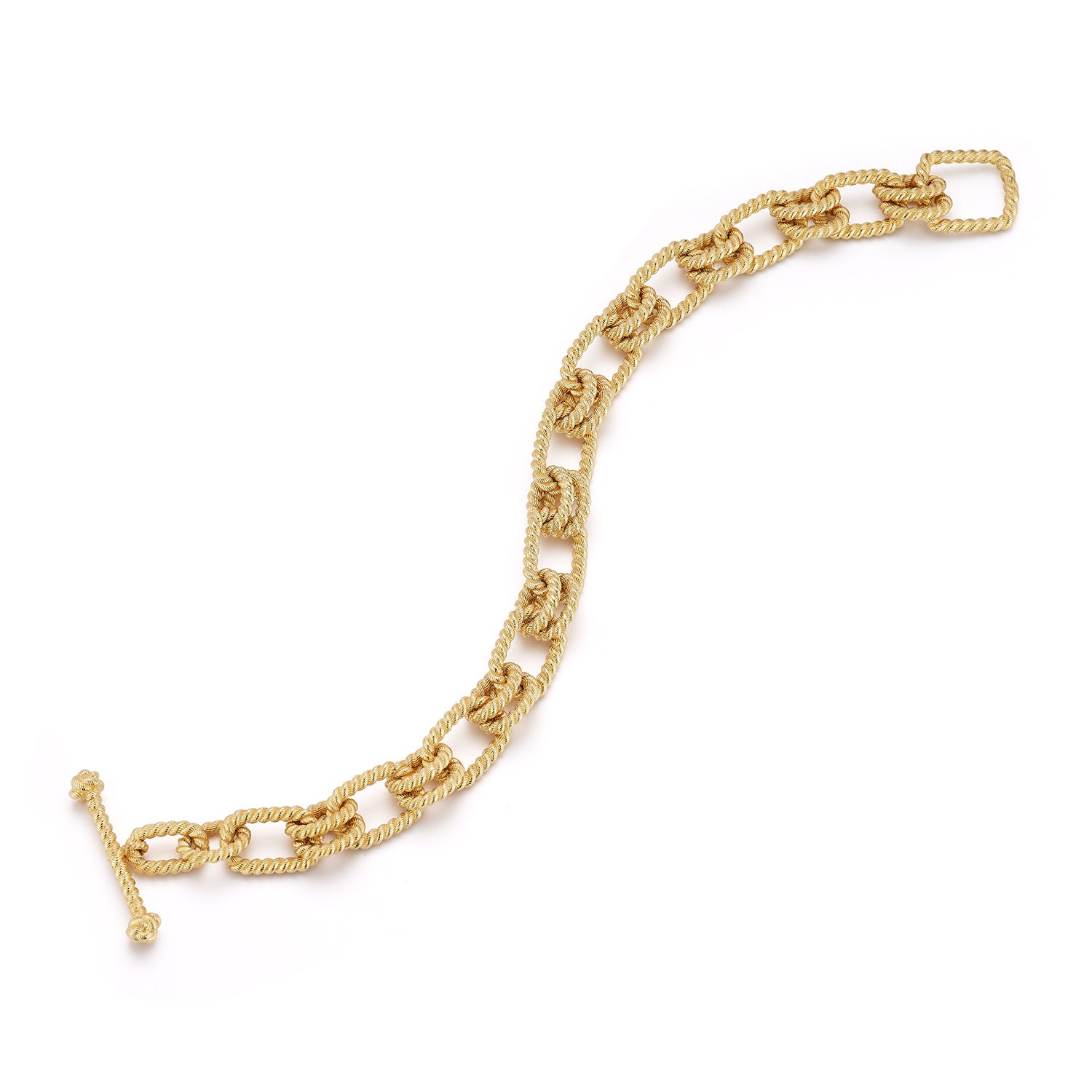 Leona link toggle bracelet